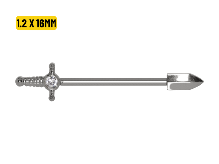 MAMILO TITÂNIO R/I ADAGA – 1.2 X 16MM