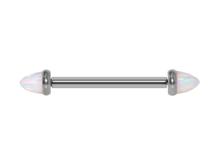 MAMILO TITÂNIO R/I C/ OPALA BOREAL – 1.2 X 16MM