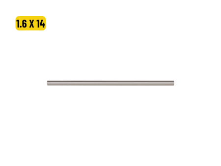HASTE RETA TITÂNIO R/I – 1.6 X 14MM