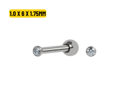 MICRO RETO TITÂNIO AUSTRALIANO – 1.0 X 6 X 1.75MM