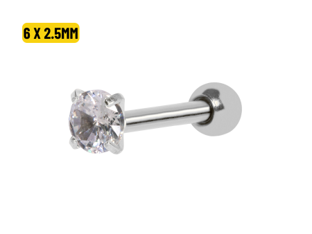 MICRO RETO PONTO DE LUZ AÇO CIRÚRGICO – 6 X 2.5MM