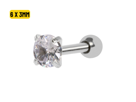 MICRO RETO PONTO DE LUZ AÇO CIRÚRGICO – 6 X 3MM