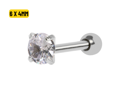 MICRO RETO PONTO DE LUZ AÇO CIRÚRGICO – 6 X 4MM