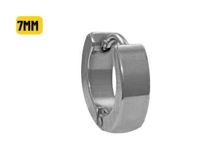 ARGOLA CLICKER AÇO LISA 7MM – UNIDADE