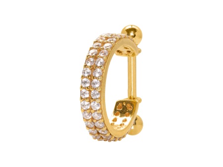 CONCH 2 FILEIRAS PRATA 950 – CH4 BANHADO A OURO
