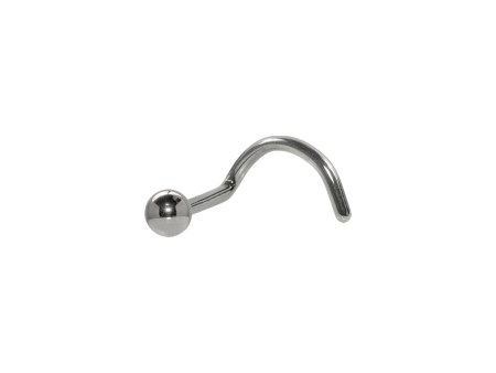 NOSTRIL TITÂNIO PULGA (BOLINHA) – 0.8 X 6 X 2MM