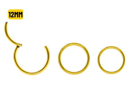 SEGMENTO CLICKER AÇO PVD GOLD – 1.2 X 12MM