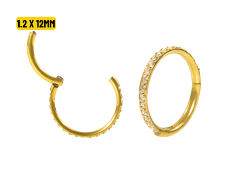 SEGMENTO CLICKER AÇO PVD C/ ZIRCÔNIA – 1.2 X 12MM
