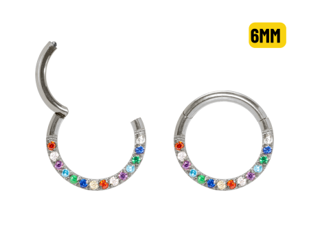 SEGMENTO CLICKER AÇO FRONTAL MULTI COLORS – 6MM