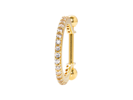 CONCH 1 FILEIRA PRATA 950 – CH3 BANHADO A OURO