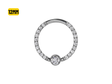 CAPTIVE AÇO CRAVEJADO FLAT – 12MM