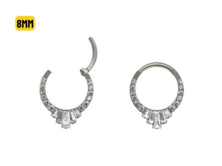 SEGMENTO TITÂNIO CLICKER CRAVEJADA C/ ZIRCÔNIA – 8MM