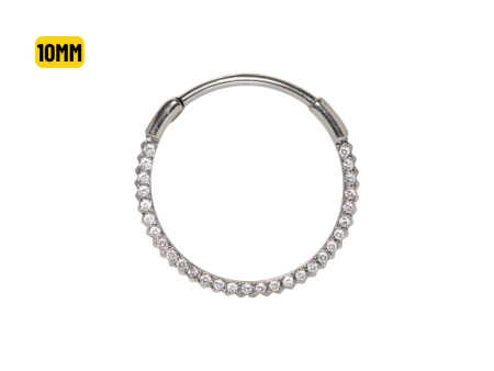 SEGMENTO CLICKER AÇO DUPLA TRABALHADA/ PEDRA – 10MM