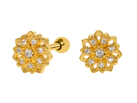 MICRO RETO MANDALA C97 – BANHADO A OURO