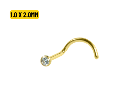 NOSTRIL AÇO PVD C/ ZIRCÔNIA CRAV. INGLESA – 1.0 X 2.0MM