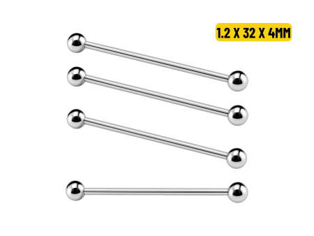 MEGABELL TRANSVERSAL AÇO 1.2 X 32 X 4MM