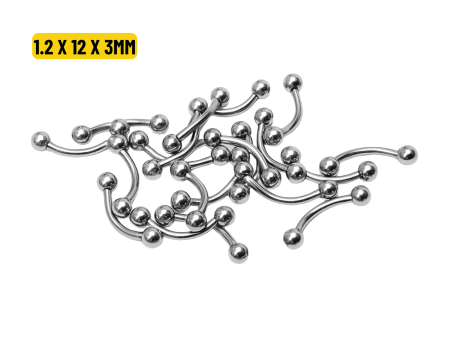 MICRO CURVO AÇO 1.2 X 12 X 3MM