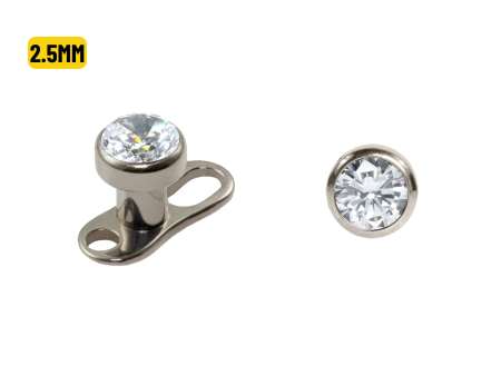 MICRODERMAL TITÂNIO P/ BRANCA – 2.5MM