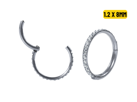 SEGMENTO CLICKER TITÂNIO C/ ZIRCÔNIA – 1.2 X 8MM