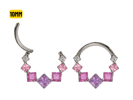 SEGMENTO CLICKER TIT FRONTAL C/ ZIRCÔNIA ROSA – 1.2 X 10MM
