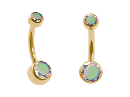 BANANA BELL AÇO PVD GOLD R/I FLAT – BOREAL