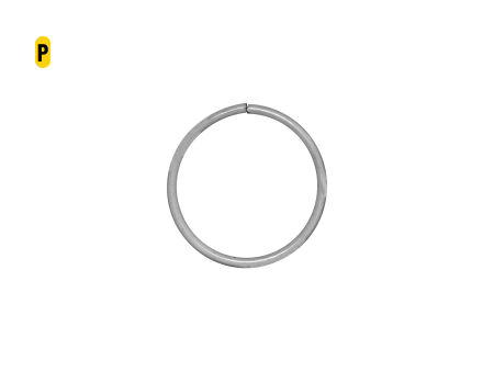 NOSTRIL ARGOLA AÇO – P