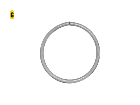 NOSTRIL ARGOLA AÇO – G