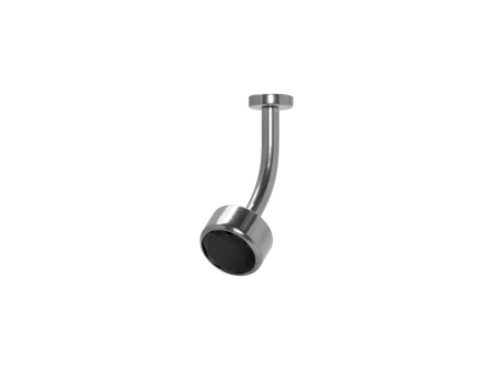 FLOATING NAVEL AÇO R/I C/ ZIRCÔNIA – PRETO