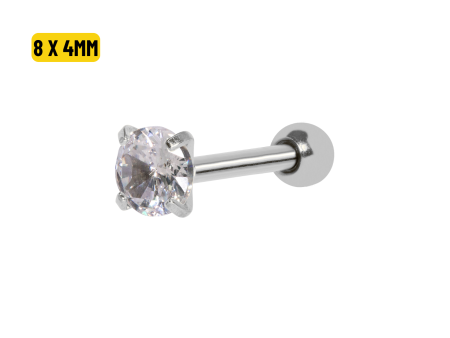 MICRO RETO PONTO DE LUZ AÇO CIRÚRGICO – 8 X 4MM