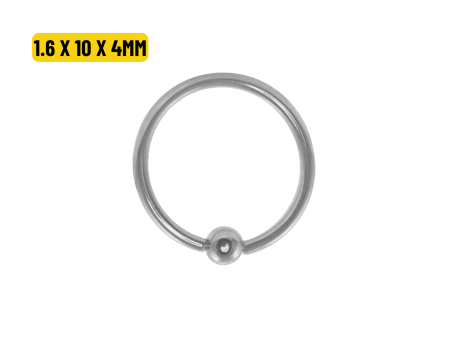 CAPTIVE AÇO – 1.6 X 10 X 4MM