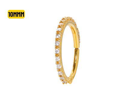 CONCH CLICKER CRAVEJADO PRATA 10MM – ART6 BANHADO