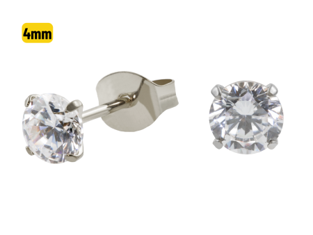 PAR BRINCO TITÂNIO C/ ZIRCÔNIA – 4MM