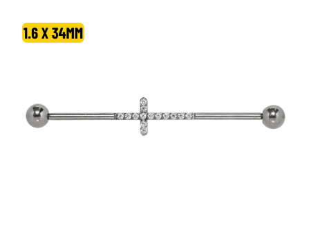 TRANSVERSAL TITÂNIO R/I CRUZ CRAVEJADA – 1.6MM