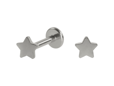 LABRET AÇO R/I ESTRELA