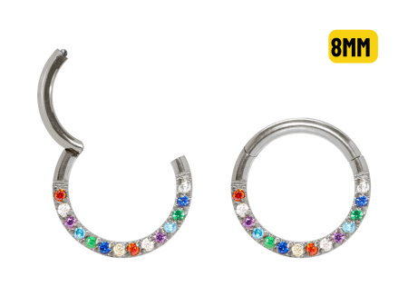 SEGMENTO CLICKER AÇO FRONTAL MULTI COLORS – 8MM
