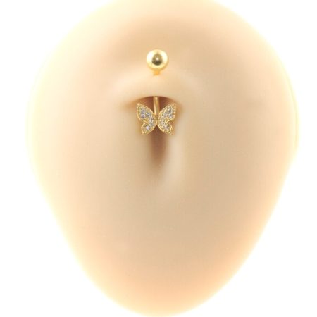 BANANA BELL BORBOLETA – UP179 (BANHADO A OURO)