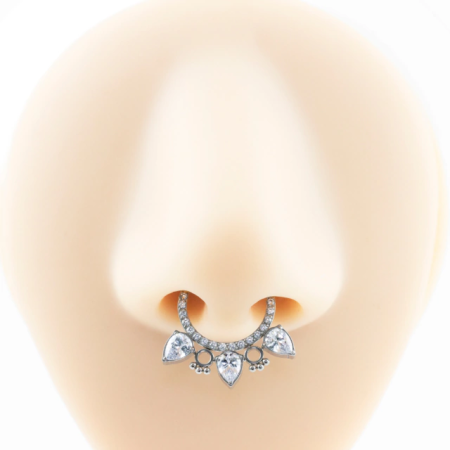 SEGMENTO CLICKER TITÂNIO CRAVEJADO INDIANO 3 GOTAS – 1.2X10