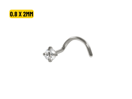 NOSTRIL TITÂNIO C/ GARRAS – 0.8 X 2MM