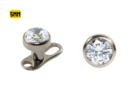 MICRODERMAL TITÂNIO P/ BRANCA – 5MM
