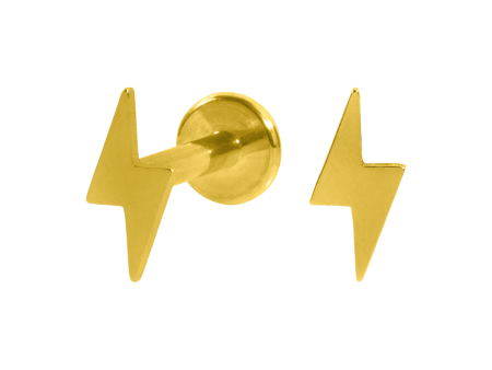 LABRET AÇO R/I RAIO – PVD GOLD