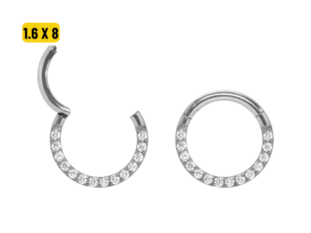 SEGMENTO CLICKER TITÂNIO FRONTAL CRAVEJADA – 1.6 X 8MM