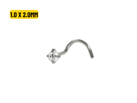 NOSTRIL TITÂNIO C/ GARRAS – 1.0 X 2.0MM