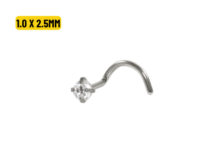 NOSTRIL TITÂNIO C/ GARRAS – 1.0 X 2.5MM