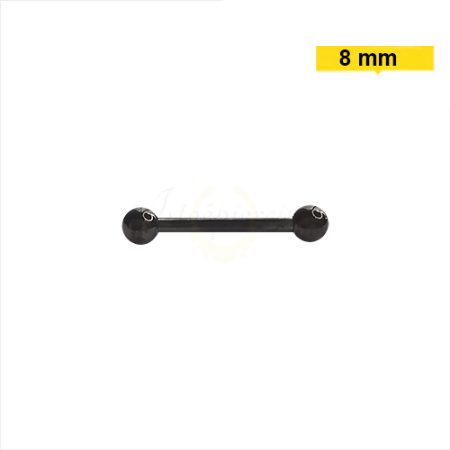 MICRO RETO PVD BLACK 1.2 X 8 X 3MM