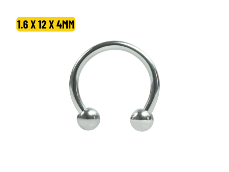 FERRADURA AÇO – 1.6 X 12 X 4MM