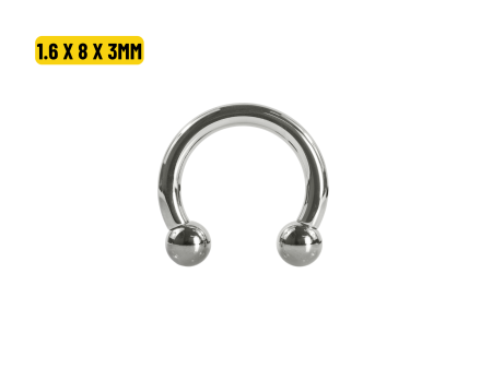 FERRADURA AÇO – 1.6 X 8 X 3MM