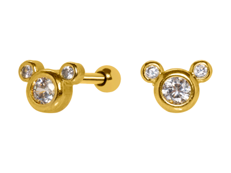 MICRO RETO MICKEY – BANHADO A OURO