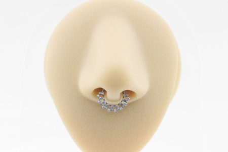 SEGMENTO CLICKER TITÂNIO C/ ZIRCÔNIA FRONTAL
