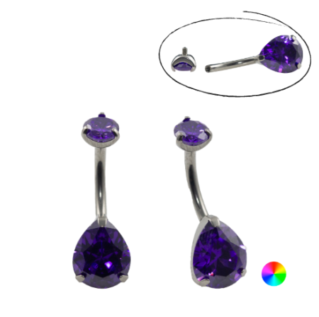 BANANA BELL TITÃNIO R/I GOTA MAIOR – ROXO