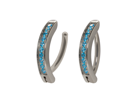 UMBIGO ARGOLA CLICKER TIT 1 FILEIRA AZUL – 1.6 X 10MM